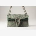 Gucci - Dionysus GG velvet small shoulder bag